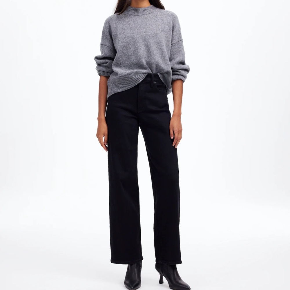 Madewell The Perfect Vintage Wide-Leg Jean - Size 28